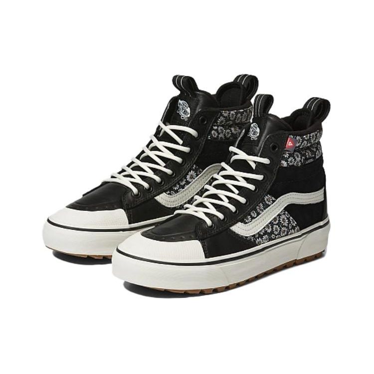 Vans Sk8 Comfortable Simple High-Top Skate Shoes Unisex Sneakers Black White VN0A5HZZF2B
