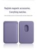 High-Quality PU Leather Magnetic Card Holder with Pop-up Animation for iPhone 17