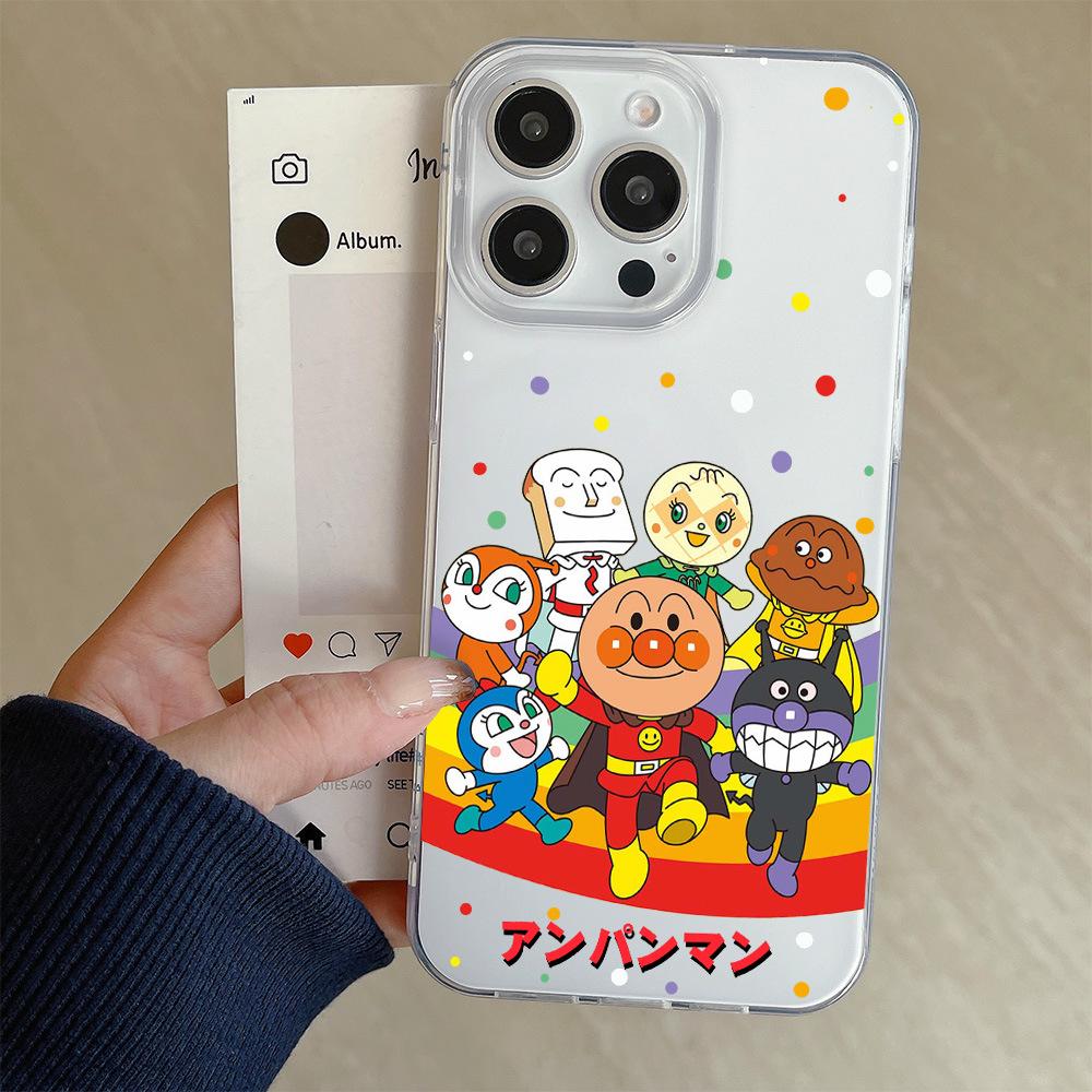 Cartoon Large Hole Imd Suitable for Apple 16 Mobile Phone Case Niche High End Iphone15 Protective Case 14 Soft Border