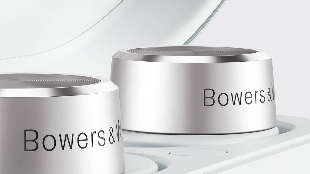 Bowers Wilkins True Sound True Wireless & In-Ear Headphones, White, PI5/W