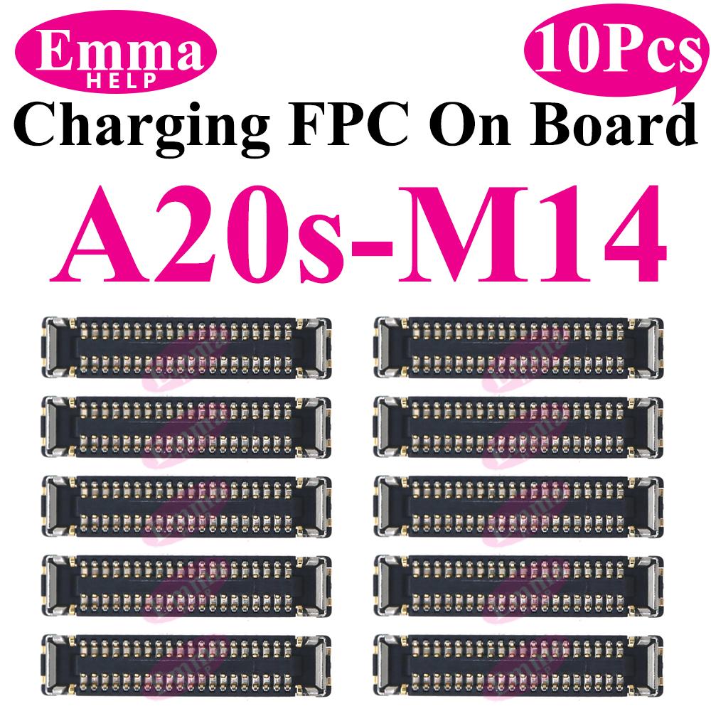 10pcs Charging Connector FPC For Samsung S25 S24 S23 S26 A15 A12 A72 A73 A05S A51 A71 A54 Motherboard FPC Connector 78Pin
