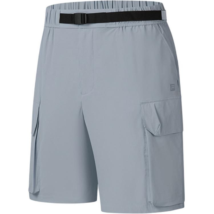 New FILA Fitness Cargo Shorts Men's Storage Mist Blue A51M521802F-BU