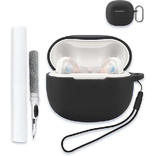 for Skullcandy Rail/Skullcandy Rail ANC Case Cover, Soft Silicone Protective Portable Scratch Shock Resistant Compatible with Headphone Hard Shell