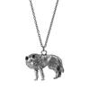 Fahion Vintage Charm The Ice Wolf Pendant Necklace Wolf Jewelry Gifts For Men Women