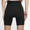 Nike Leg-A-See Small Swoosh Embroidered Sports Yoga Cycling Fitness Tight Shorts Women Shorts Black CJ2662-010