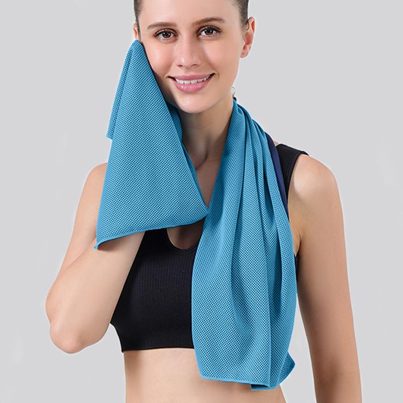 Sommer Kalt Sport Outdoor Eis Fitness Eis Schnell Trocknend Kühl Handtuch