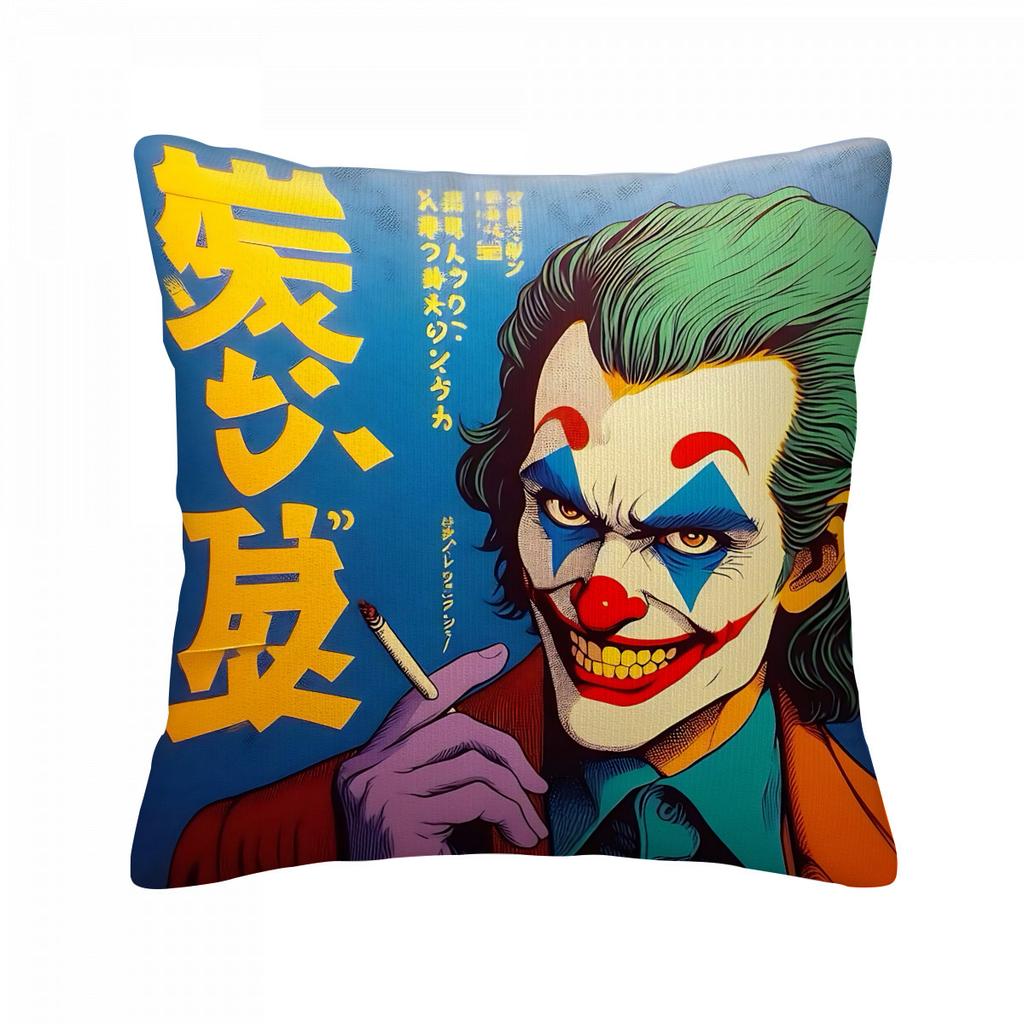 Joker Luxury Cushion Cover Interior Decoration Throw Pillow Covers for Living Room Cushions Home Decorations Anime