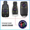 14mm Car Remote Key Fob Emblem Badge Radio Button Sticker For Alfa Romeo 147 159 156 Giulietta Giulia Mito Spider Alpha Nheadrest