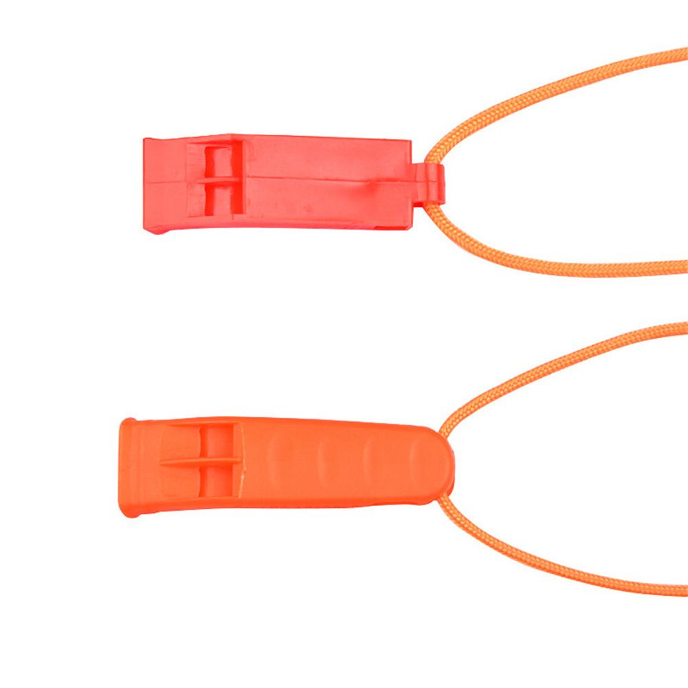 Safety  Lifesaving  Whistle Field Outdoor Camping Adventure Survival Warning Whistle (with Rope)