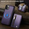 Für Samsung Galaxy S24 Ultra Hülle Abnehmbar 2 in 1 Leder Geldbörse Handyhülle Magnetische Hülle