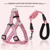 Adjustable Anti-Pull Pet Harness & Leash Set