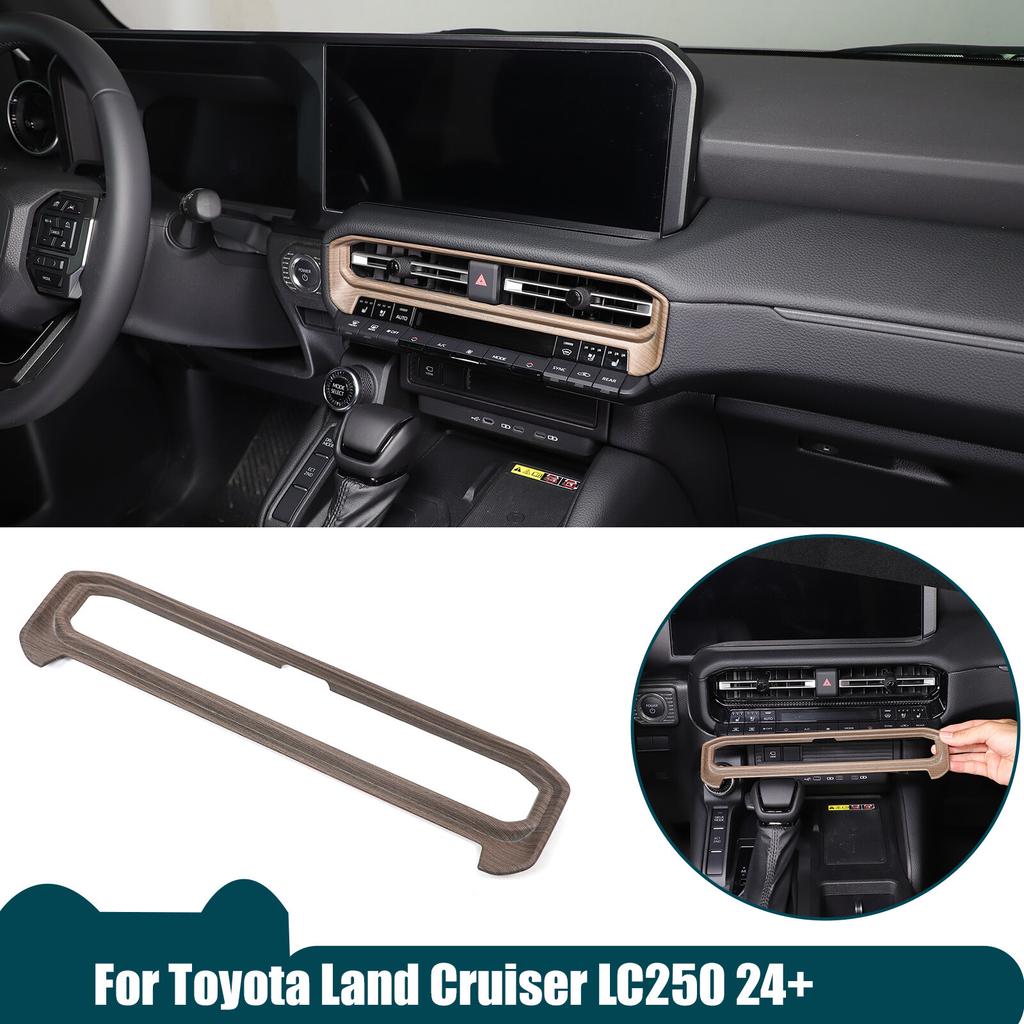 Grain Center Console air outlet Trim Cover For Toyota Land Cruiser LC250 24+