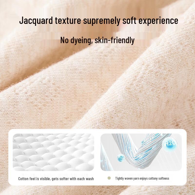 Maoren Men's 100A Antibacterial Soft Breathable Cotton Boxer Briefs