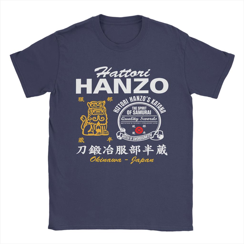 Men Hattori Hanzo T Shirts  Cotton Clothes Novelty Short Sleeve Crewneck Tees Plus Size TShirt