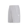 Adidas Originals Essential Embroidered Logo Mid-Waist Solid Casual Sports Shorts Men Bottoms Grey GD2555