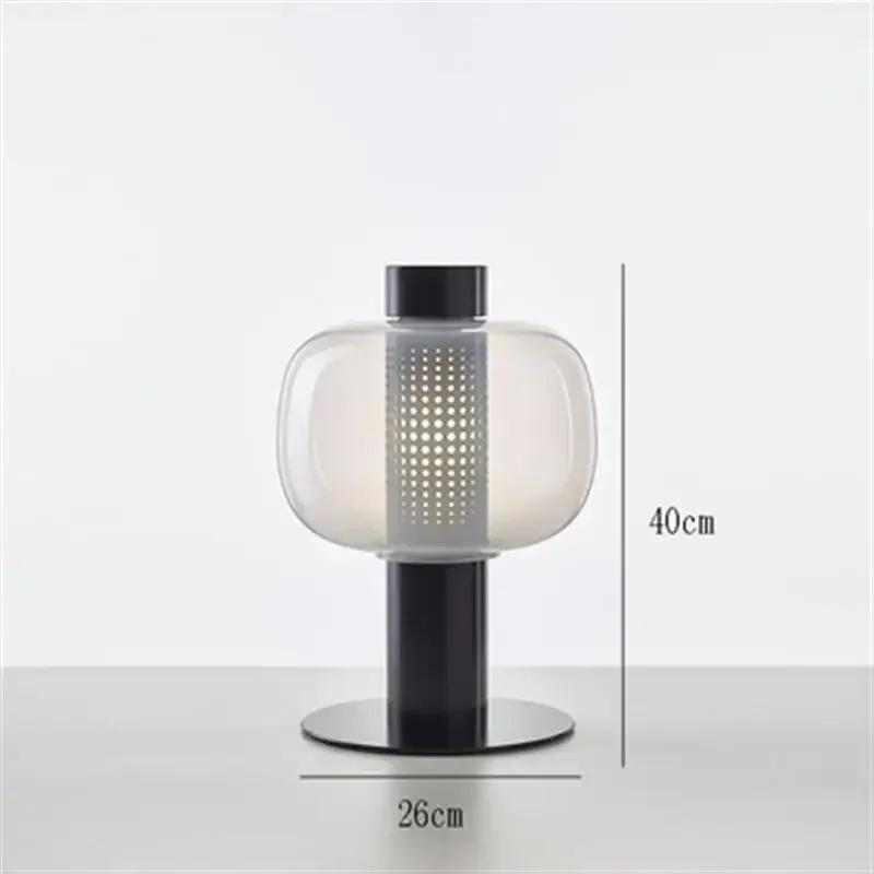 

Настольные лампы Bonbori в скандинавском стиле ретро стеклянная лампа дизайн декор стола украшение лампы для чтения кабинет обеденный стол декор свет