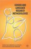 The Gender and Language Research Methodologies Book