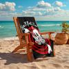 1pc Pennywise1 Beach Towel, Comfortable and Thick, and Swimming/Bath/Picnic/Camping Towel, Suitable for Seaside Beaches