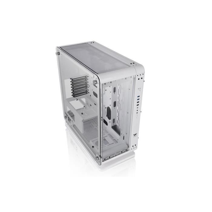 THERMALTAKE Core P6 TG Snow (Blanc) - Boitier Sans Alimentation - Moyen Tour - Format ATX