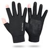 ELUTENG Smartphone Running UV Fishing Men's Gloves, Summer/Autumn, Compatible, 2-Piece, Quick-Drying, Gloves, Non-Slip, Thin, Protection, Sunscreen,