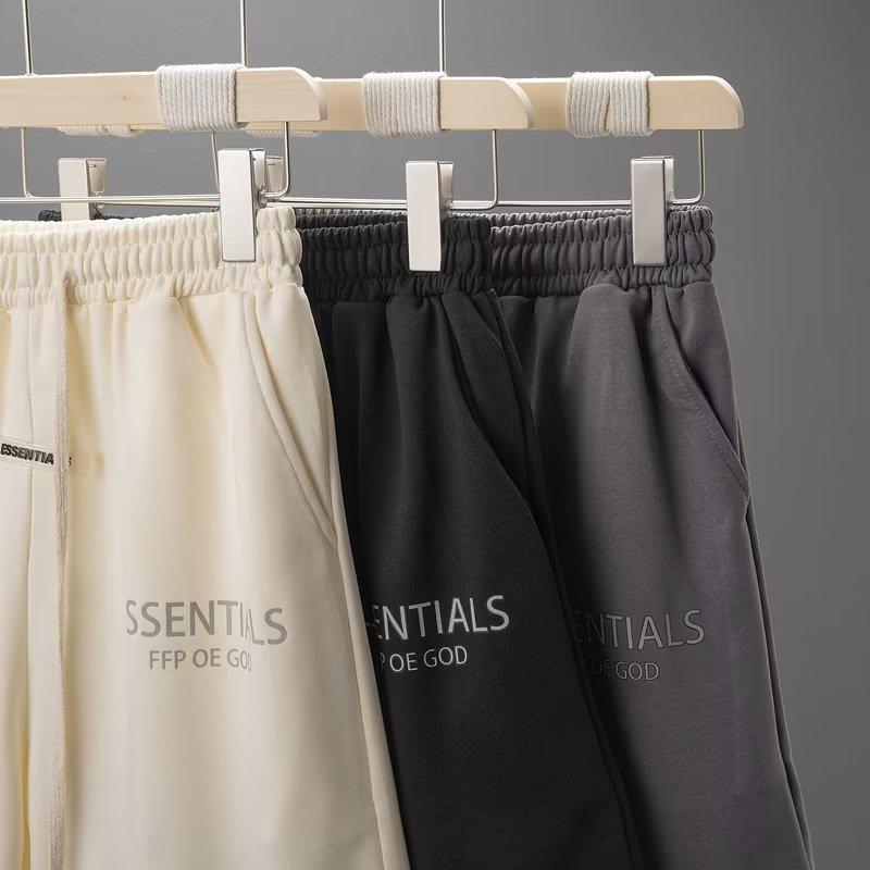 Men's European & American Street Style Summer Sports Wide-Leg Drawstring Shorts