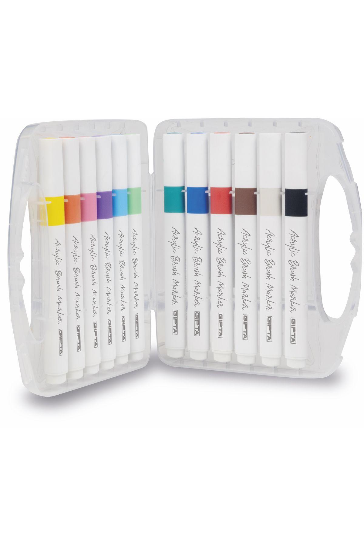 

МАРКЕР АКРИЛОВЫЙ, 12 ЦВЕТОВ, ПП. НАБОР