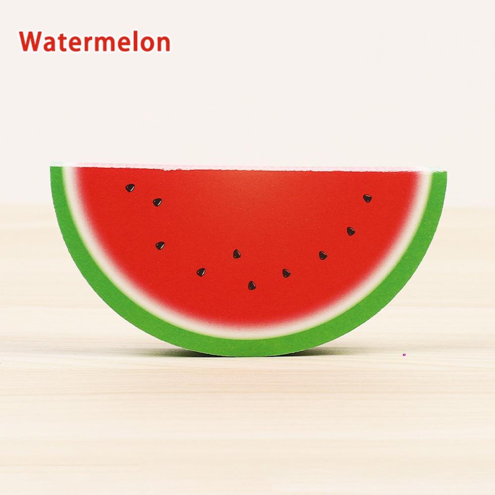 Multifunctional Non-sticky Note Paper Tearable Fruit Shape Memo Pad Stationery Paper Writing Paper School Office