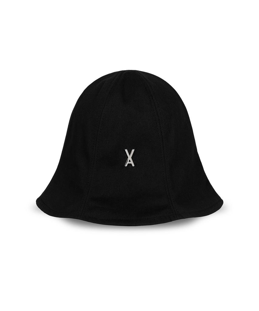 Bajal Va Studded Basic Tulip Hat Black
