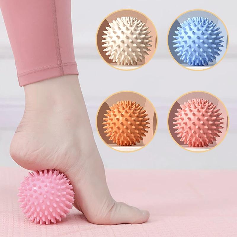 New 1Pc/4Pcs/5Pcs Massage Ball Fascia Ball Muscle Relaxation Massage Yoga Fitness Shoulder Neck Foot Foot Foot Massage Hard Neck Membrane Meridian