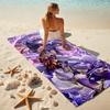 1pc Genshin Impact Beelzebul2 Beach Towel, Comfortable and Thick, and Swimming/Bath/Picnic/Camping Towel, Suitable for Seaside Beaches