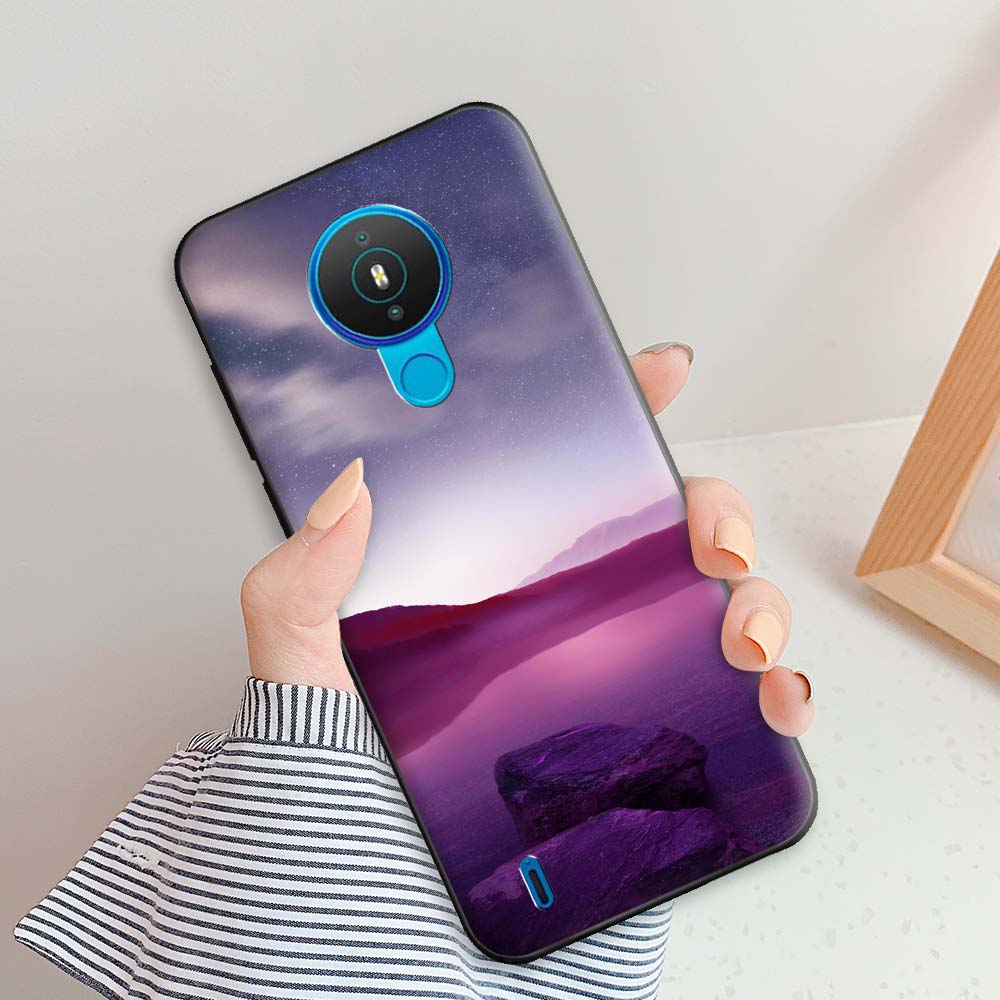 For Nokia 1.4 Case Nokia 3.4 Fashion Marble Cases For Nokia 7.2 Nokia 5.4 Nokia 6.2 Protective Silicone Back Cover Shell Bumper