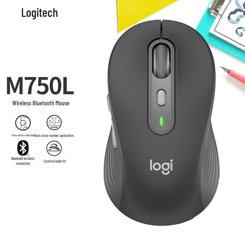 

Logitech M750 L Wireless Bluetooth Silent Mouse
