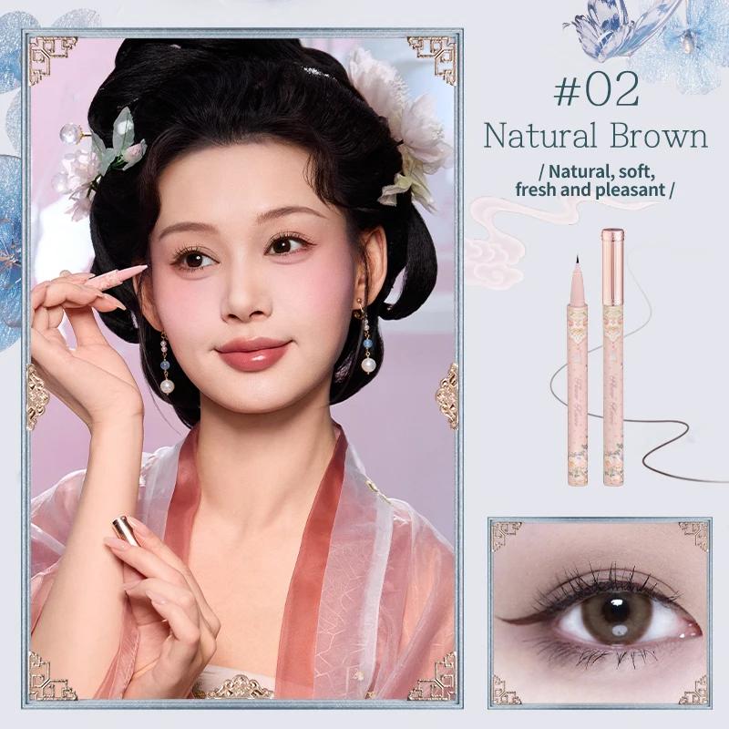 Flower Knows Mascara Eyeliner Long-lasting Butterfly Cloud Collection Waterproof Non-Smudge Lash-Lengthening Fine Natural