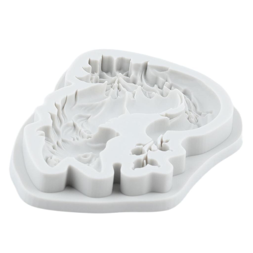 Animal Fox Silicone Molds Fox Fondant Mold Cake Decorating Tools Cupcake Topper Candy Chocolate Gumpaste Mold