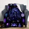 Witchcraft Flannel Blanket Throw Blanket Soft Warm Sofa Bed Camping Car Home Decor Unique Christmas Gift C930382