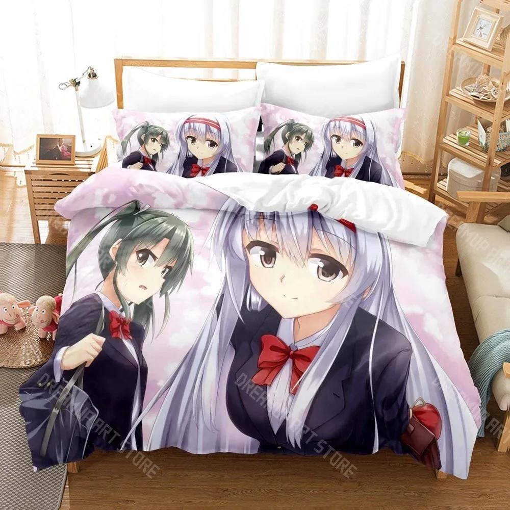 3D Print Zuikaku (Kancolle) Anime Bedding Set Single Twin Full Queen King Size Bed Set Adult Boys Bedroom Duvet Cover Sets