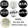 4 Stück 58 MM Auto-Radnabenkappe Für KN EV6 Sorento Niro EV9 Sportage Cerato Forte Stonic Ceed Telluride Radkappen Zubehör
