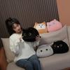 Cartoon Black Cat Doll Pillow Animal Girl Dormitory Sleeping Plush Toy Pillow Office Home Sofa Cushion