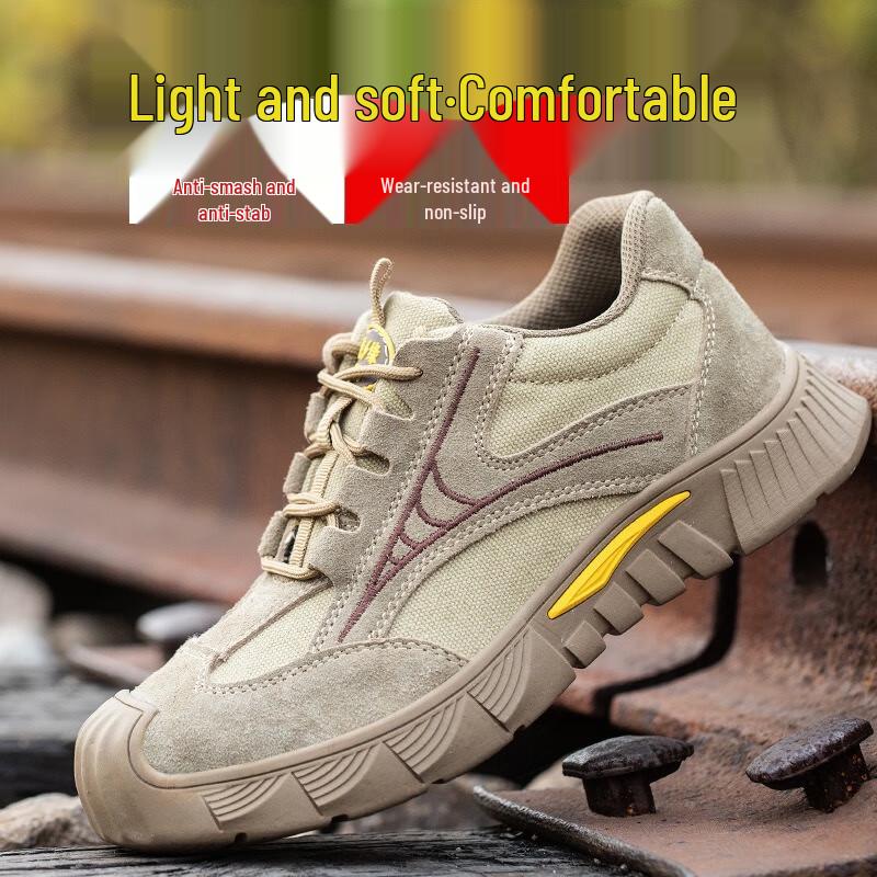 HUIZUMEI Men s Insulated Steel Toe Safety Shoes