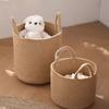 Decorative Flower Pot Storage Basket Handmade Clothes Toys Organizer  for Home