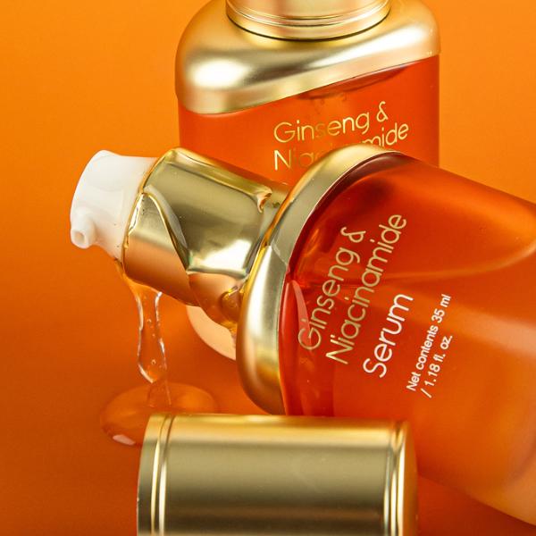 Farm Stay Ginseng & Niacinamide Toner 150ml , Serum 35ml , Emulsion120ml , Cream 55ml (15 Options)