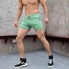 Men Pants Solid Cotton Three-point  Sports Elastic Mid-waist Lace-up Shorts Plus Size
