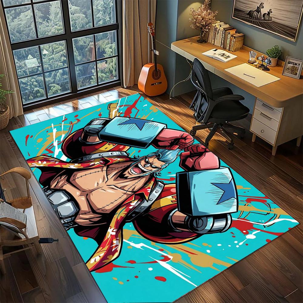 

Luffy Carpet Big Area Home Decor, Non Slip Washable Floor Mat Rug Bedroom Gamer Room Interior.-TING 60x90cm