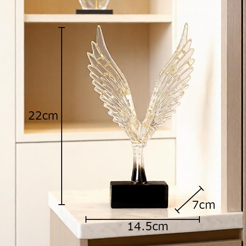 

Abstract Eagle Decoration Sculpture Resin Handicraft Eagle Ornaments Desktop Resin Artwork Modern Home Decor Accessories
