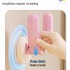 Wall-Mounted Suction Cup Shoe Rack for Bathroom - No-Drill Slipper and Shoe Storage Hanger