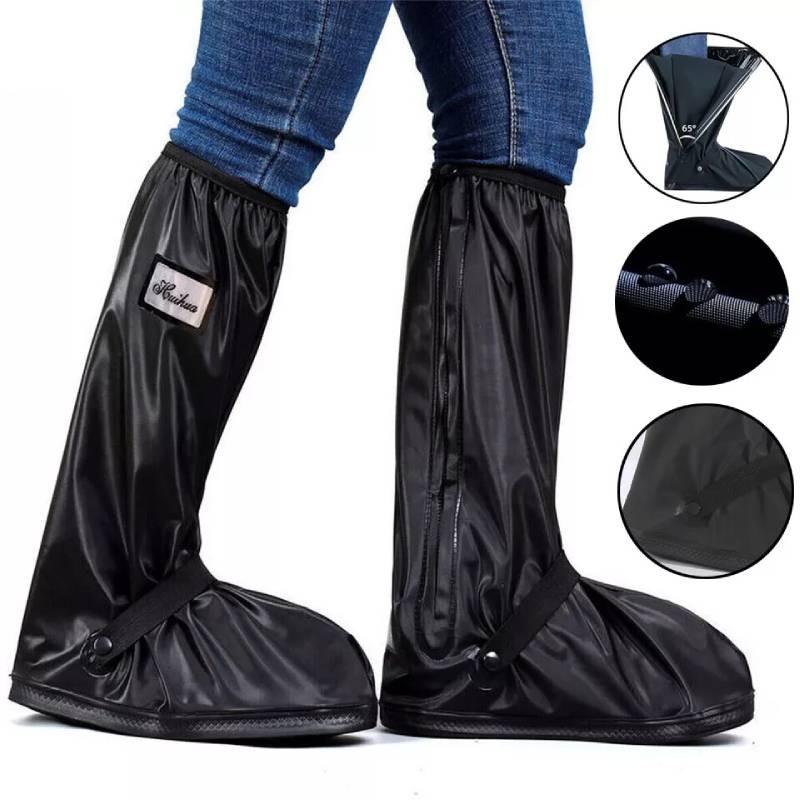 Overshoe Cycling Reusable Motorcycle Bike Rain Boot Shoes Cover Waterproof Tool