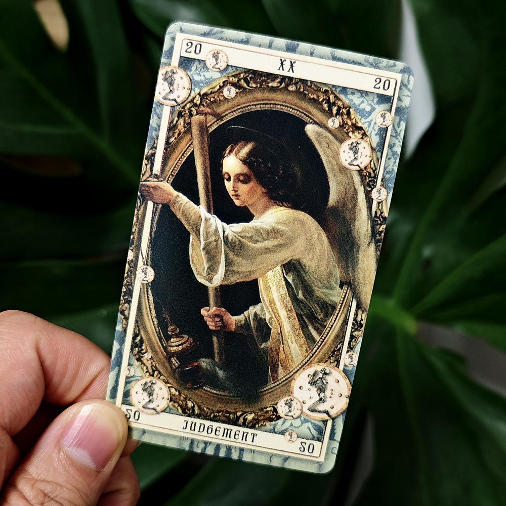 The New Immortals Tarot Deck 10.3*6cm 78 Pcs Tarot Cards Based On Rider Waite System