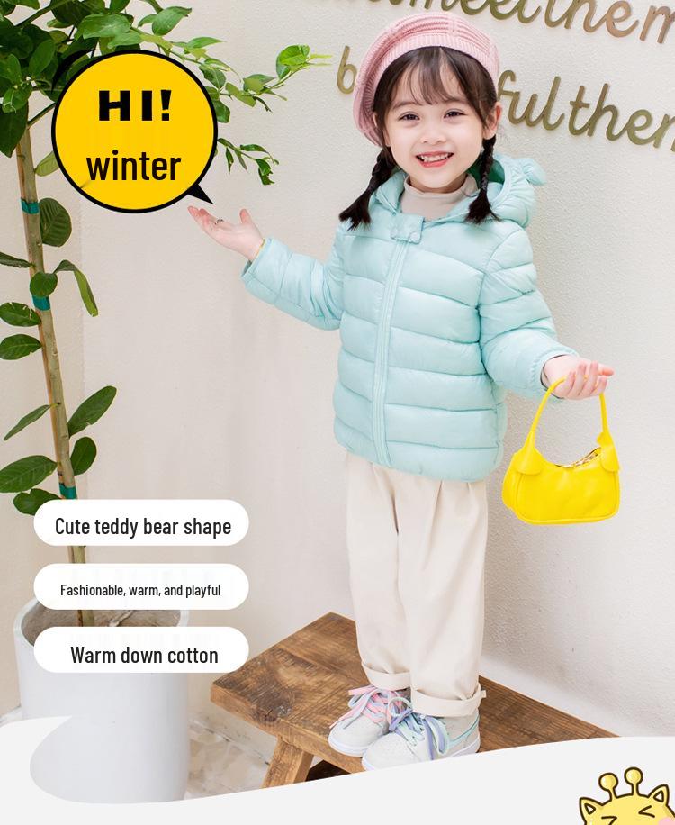 Clearance: Baby Winter Cotton-Padded Coat - Lightweight Down for Toddlers, Boys and Girls