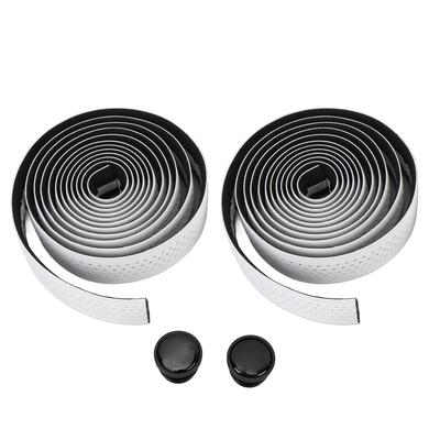2pcs Road Cycle Handlebar Tapes Silicone Cycling Handle Wraps Anti Slip Sweat Absorbent for