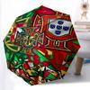 Portuguese Heritage Emblem Folding umbrella durable travel Sun umbrella travel Gift